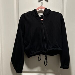 H&M Black Hooded Jacket